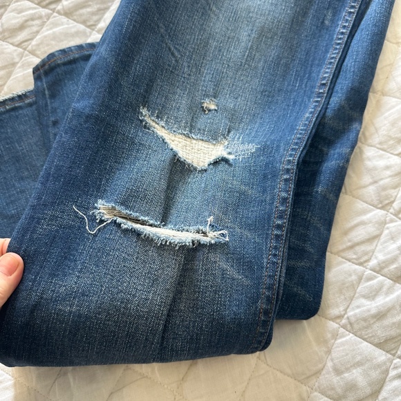 Madewell 9" High Rise Skinny Jeans Rip & Repair - Picture 5 of 5